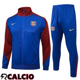 Insieme Tuta Calcio - Giacca FC Barcellona Blu 2024/2025