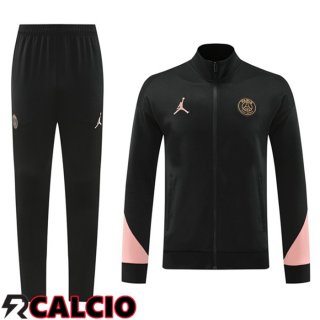 Insieme Tuta Calcio - Giacca Paris PSG Nero 2024/2025