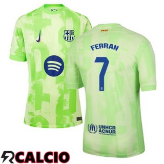 Terza Maglia FC Barcellona (FERRAN 7) Verde 2024/2025