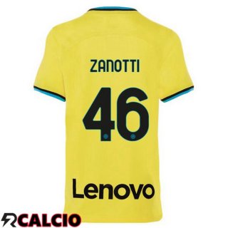 Terza Maglie Calcio Inter Milan (ZANOTTI 46) 2022/2023  Terza Maglie Calcio Inter Milan (ZANOTTI 46) 2022/2023