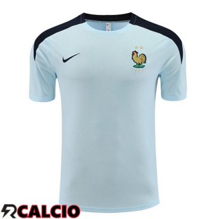 T Shirt Allenamento Francia Blu 2023/2024