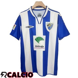 Prima Maglia Málaga Retro Blu Bianco 2005-2006