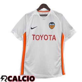 Prima Maglia Valencia CF Retro Bianco 2006-2007  Prima Maglia Valencia CF Retro Bianco 2006-2007