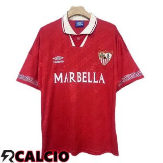 Seconda Maglia Sevilla FC Retro Rosso 1994-1996  Seconda Maglia Sevilla FC Retro Rosso 1994-1996