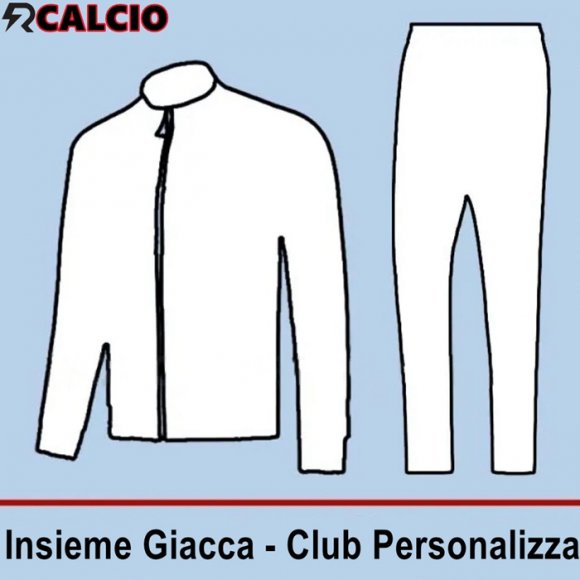 Insieme Tuta Calcio - Giacca Club Personalizza