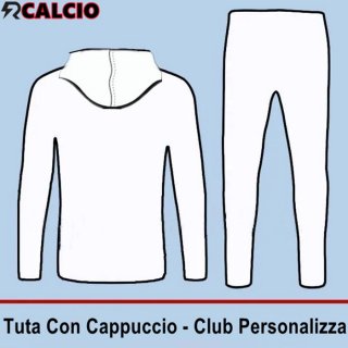 Insieme Giacca A Vento Con Cappuccio Club Personalizza