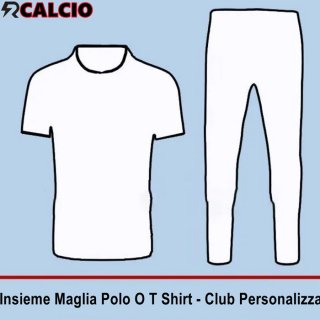 Maglia Polo O T Shirt Allenamento Club Personalizza + Pantalones