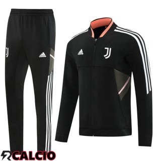 Insieme Tuta Calcio - Giacca Juventus Nero 2022/2023  Insieme Tuta Calcio - Giacca Juventus Nero 2022/2023