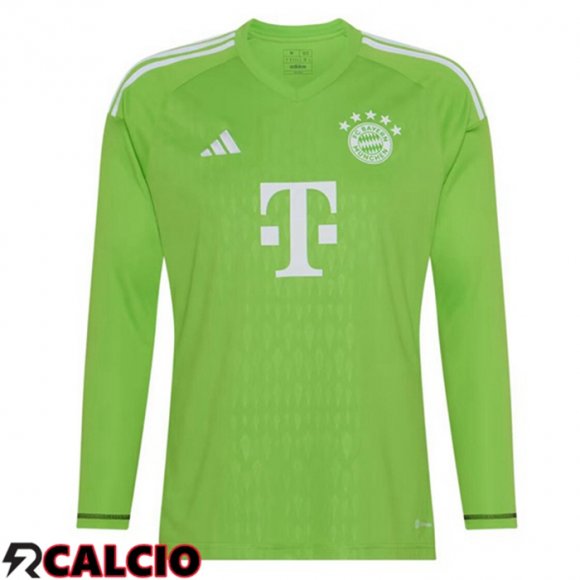 Maglia Bayern Monaco Portiere Manica Lunga Verde 2023/2024