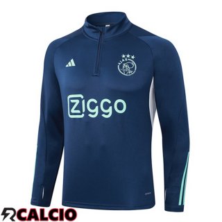 Training Sweatshirt AFC Ajax Blu Reale 2023/2024  Training Sweatshirt AFC Ajax Blu Reale 2023/2024