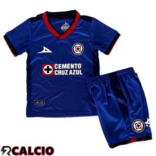 Prima Maglia Cruz Azul Bambino Blu 2023/2024