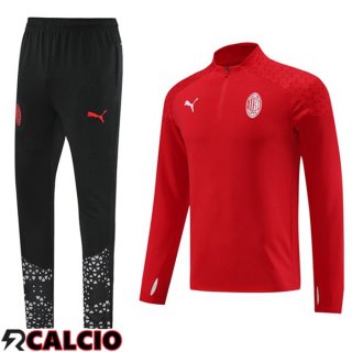 Insieme Tuta Calcio AC Milan Rosso 2023/2024