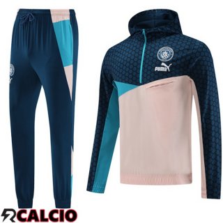 Insieme Giacca A Vento Manchester City Blu Rosa 2023/2024