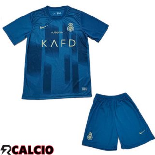 Seconda Maglia Al-Nassr FC Bambino Blu 2023/2024