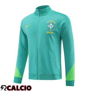 Giacca Calcio Brasile Verde 2023/2024  Giacca Calcio Brasile Verde 2023/2024