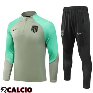Insieme Tuta Calcio Atletico Madrid Verde 2023/2024