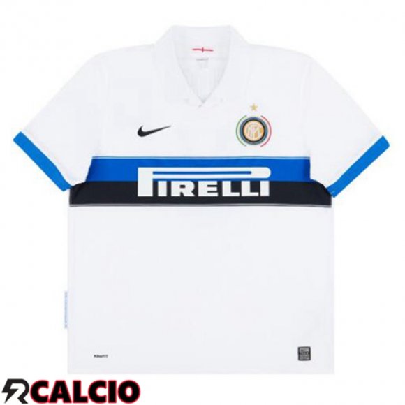 Seconda Maglia Inter Milan Retro Bianco 2009-2010  Seconda Maglia Inter Milan Retro Bianco 2009-2010