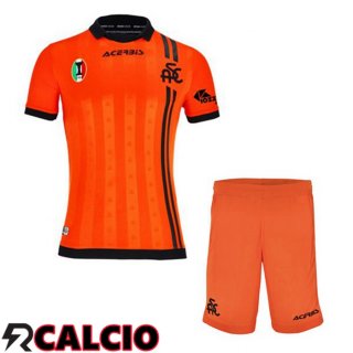Terza Maglia Spezia Calcio Bambino Terza Arancia 2021 2022