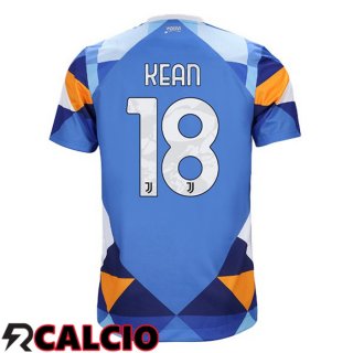 Quarto Maglia Juventus (KEAN 18) Blu 2021/2022  Quarto Maglia Juventus (KEAN 18) Blu 2021/2022