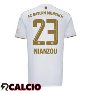 Seconda Maglia Bayern Monaco (Nianzou 23) Bianco 22/23