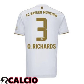 Seconda Maglia Bayern Monaco (O. Richards 3) Bianco 22/23