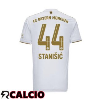 Seconda Maglia Bayern Monaco (Stanišić 44) Bianco 22/23  Seconda Maglia Bayern Monaco (Stanišić 44) Bianco 22/23