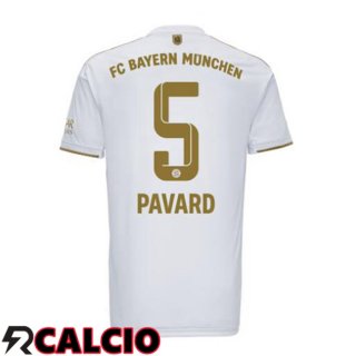 Seconda Maglia Bayern Monaco (Pavard 5) Bianco 22/23