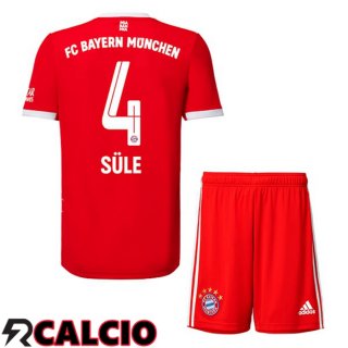 Prima Maglia Bayern Monaco (Süle 4) Bambino Rosso 2022/2023