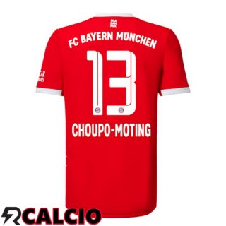 Prima Maglia Bayern Monaco (Choupo-Moting 13) Rosso 2022/2023
