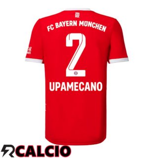 Prima Maglia Bayern Monaco (Upamecano 2) Rosso 2022/2023