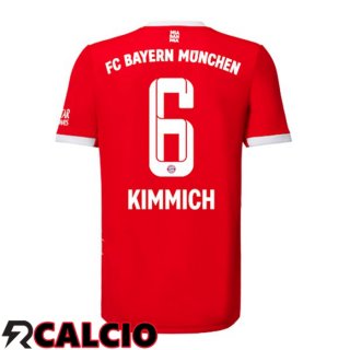 Prima Maglia Bayern Monaco (Kimmich 6) Rosso 2022/2023