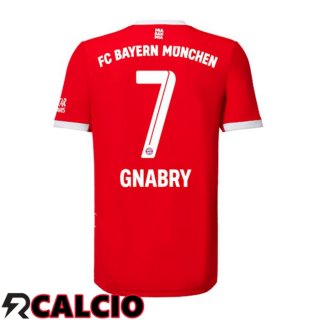 Prima Maglia Bayern Monaco (Gnabry 7) Rosso 2022/2023