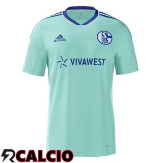 Terza Maglia Schalke 04 Terza Verde 22/23  Terza Maglia Schalke 04 Terza Verde 22/23