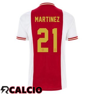 Prima Maglia AFC Ajax (Martinez 21) Bianco Rosso 22/23