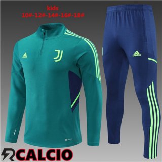 Tuta Calcio Juventus Bambino Verde 22/23  Tuta Calcio Juventus Bambino Verde 22/23