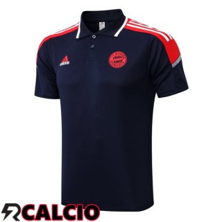 Maglia Polo Bayern Monaco Blu Royal 2021/2022  Maglia Polo Bayern Monaco Blu Royal 2021/2022