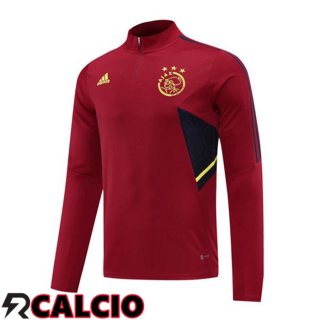 Felpa Allenamento AFC Ajax Rosso 2022/2023  Felpa Allenamento AFC Ajax Rosso 2022/2023