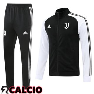 Insieme Insieme Tuta Calcio - Giacca Juventus Nero Bianco 22/23  Insieme Insieme Tuta Calcio - Giacca Juventus Nero Bianco 22/23