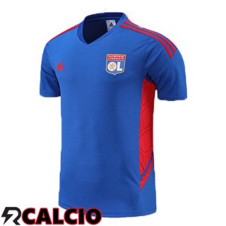 T Shirt Allenamento Lyon OL Blu 2022/2023  T Shirt Allenamento Lyon OL Blu 2022/2023