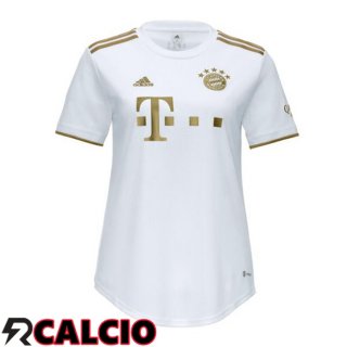 Seconda Maglia Bayern Monaco Donna Bianco 22/23