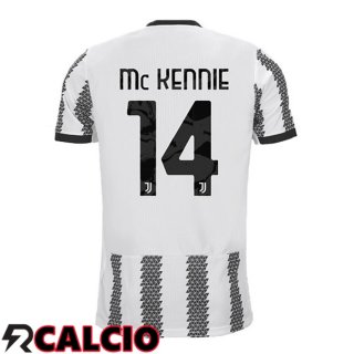 Prima Maglia Juventus (MCKENNIE 14) Bianco Nero 2022/2023