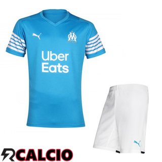 Quarto Maglia Marsiglia Bambino Blu 2021/2022  Quarto Maglia Marsiglia Bambino Blu 2021/2022