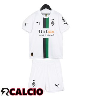 Prima Maglia Monchengladbach Bambino Bianco 22/23