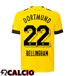 Prima Maglia Dortmund BVB (Bellingham 22) Giallo 2022/2023