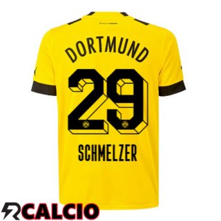 Prima Maglia Dortmund BVB (Schmelzer 29) Giallo 2022/2023
