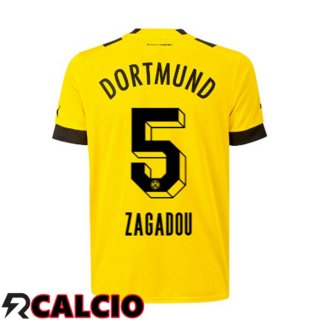 Prima Maglia Dortmund BVB (Zagadou 5) Giallo 2022/2023