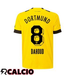 Prima Maglia Dortmund BVB (Dahoud 8) Giallo 2022/2023