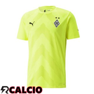 Maglia Monchengladbach Giallo Giallo 2022/2023  Maglia Monchengladbach Giallo Giallo 2022/2023