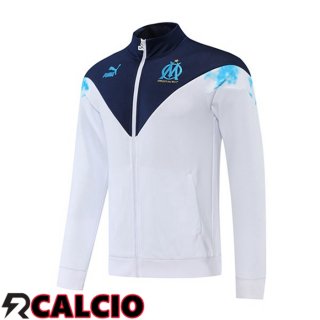 Giacca Calcio Marsiglia Bianco 2022/2023  Giacca Calcio Marsiglia Bianco 2022/2023