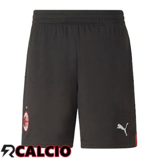 Prima Pantaloncini Calcio AC Milan Rosso 22/23  Prima Pantaloncini Calcio AC Milan Rosso 22/23